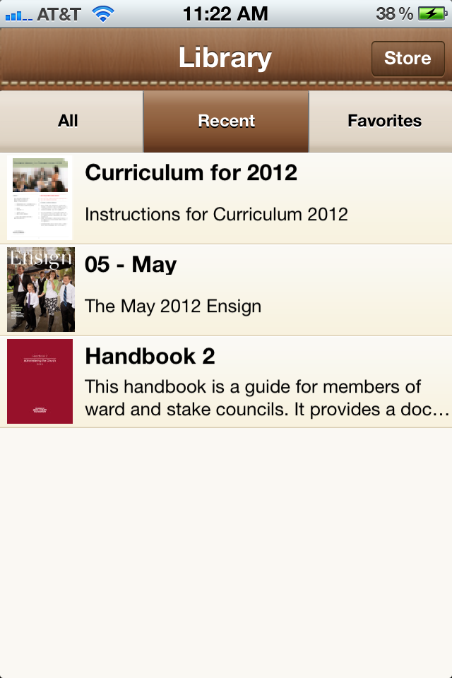 iPhone Screenshot 1